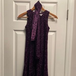 Girl’s Formal Dress w/ Scarf/ Christie Brooks/ 7-8